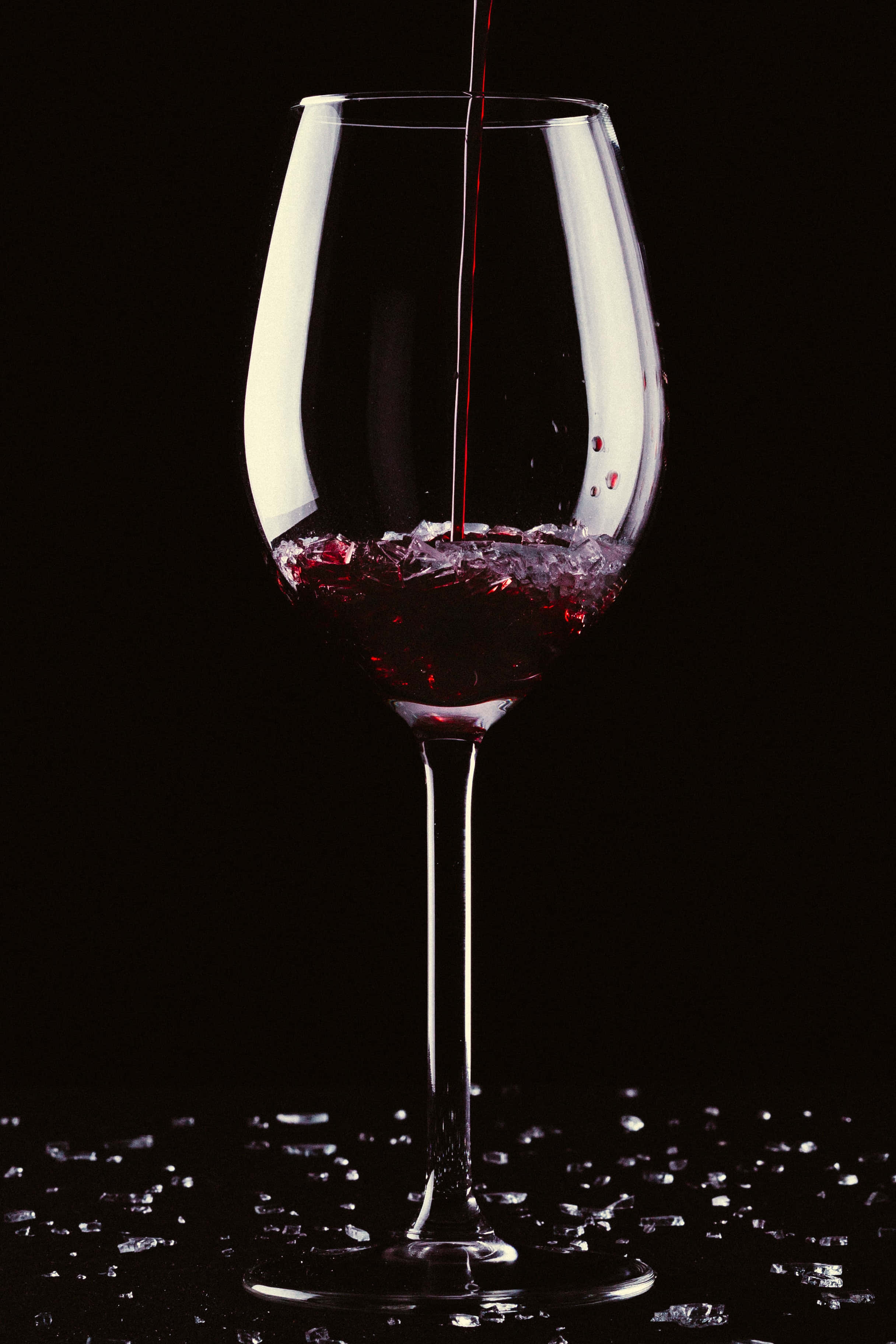 et glas vin Wallpapers