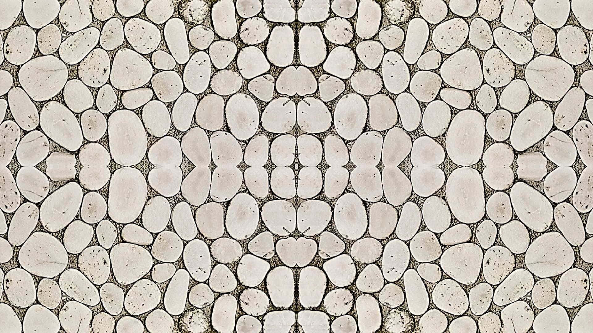 Et hvidt og brunt flisemønster med et stenmønster Wallpapers