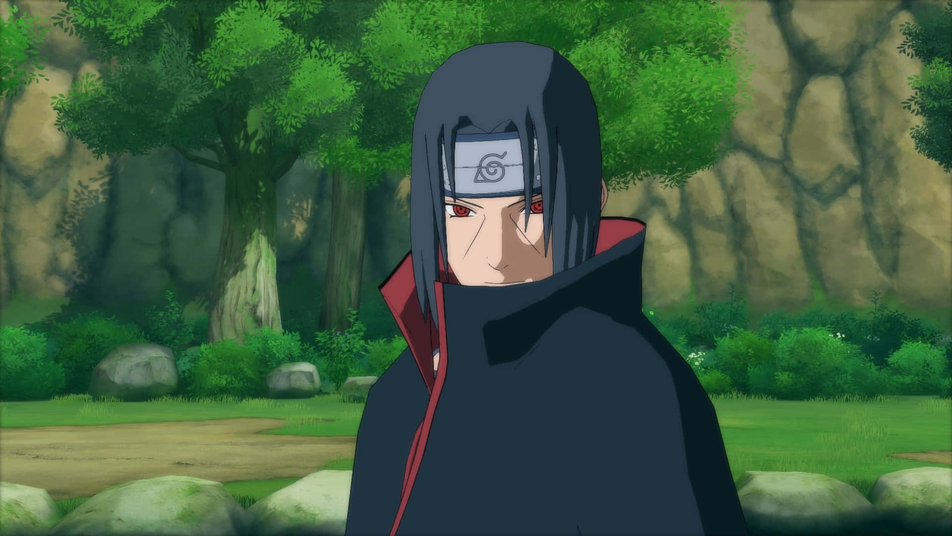 Et intenst øjeblik i Naruto Shippuden-verdenen. Wallpapers