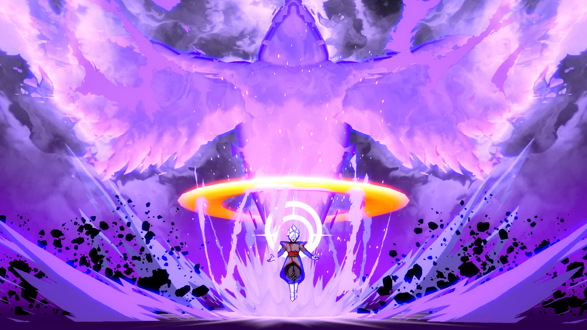 Et lilla billede af en fugl, der flyver gennem luften Wallpapers