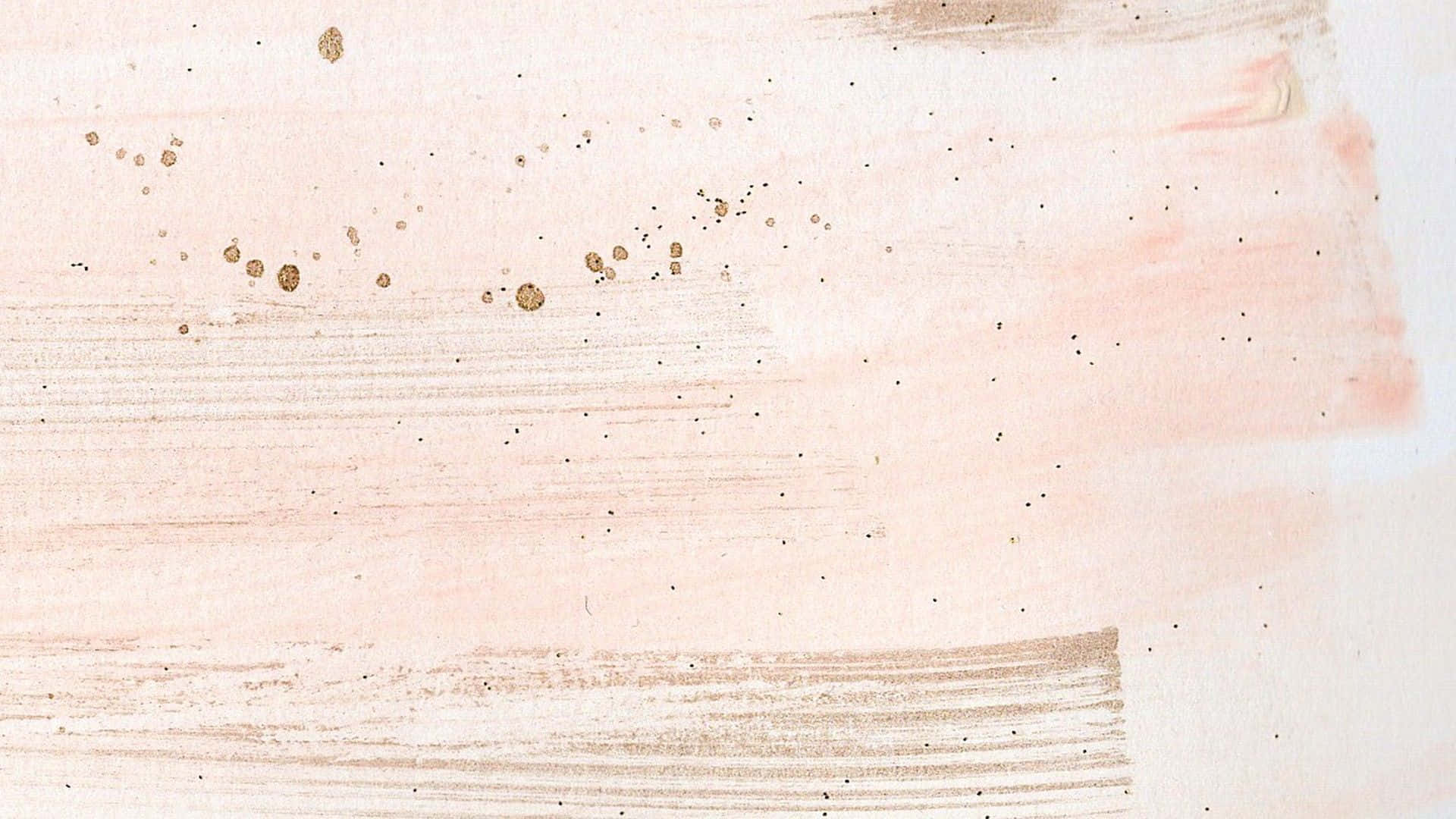 et maleri med en lyserød og gylden baggrund Wallpapers
