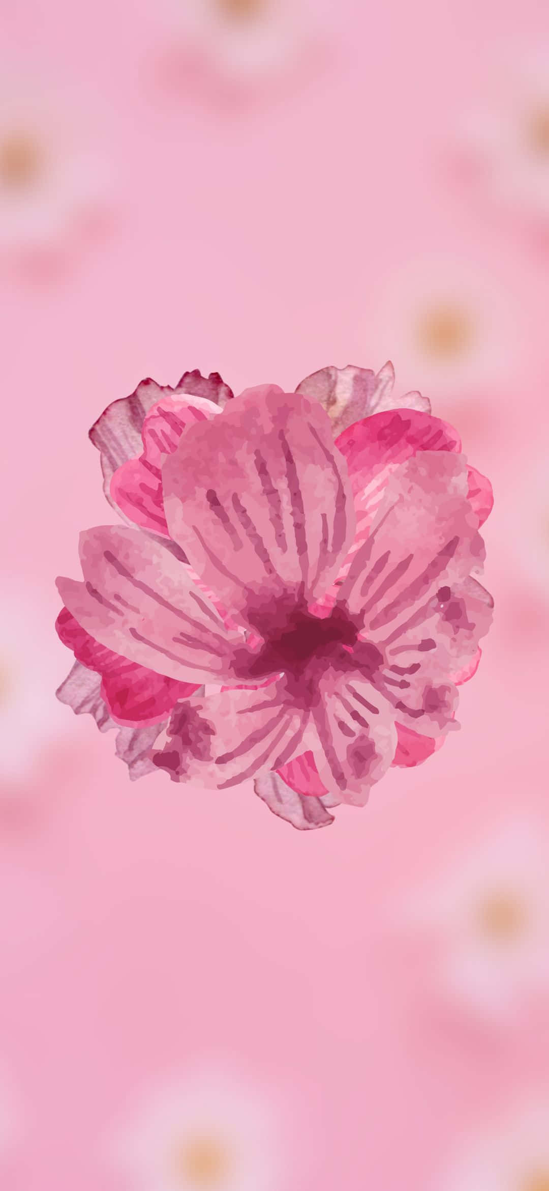 Et malerisk bjerglandskab på en overskyet dag Wallpapers