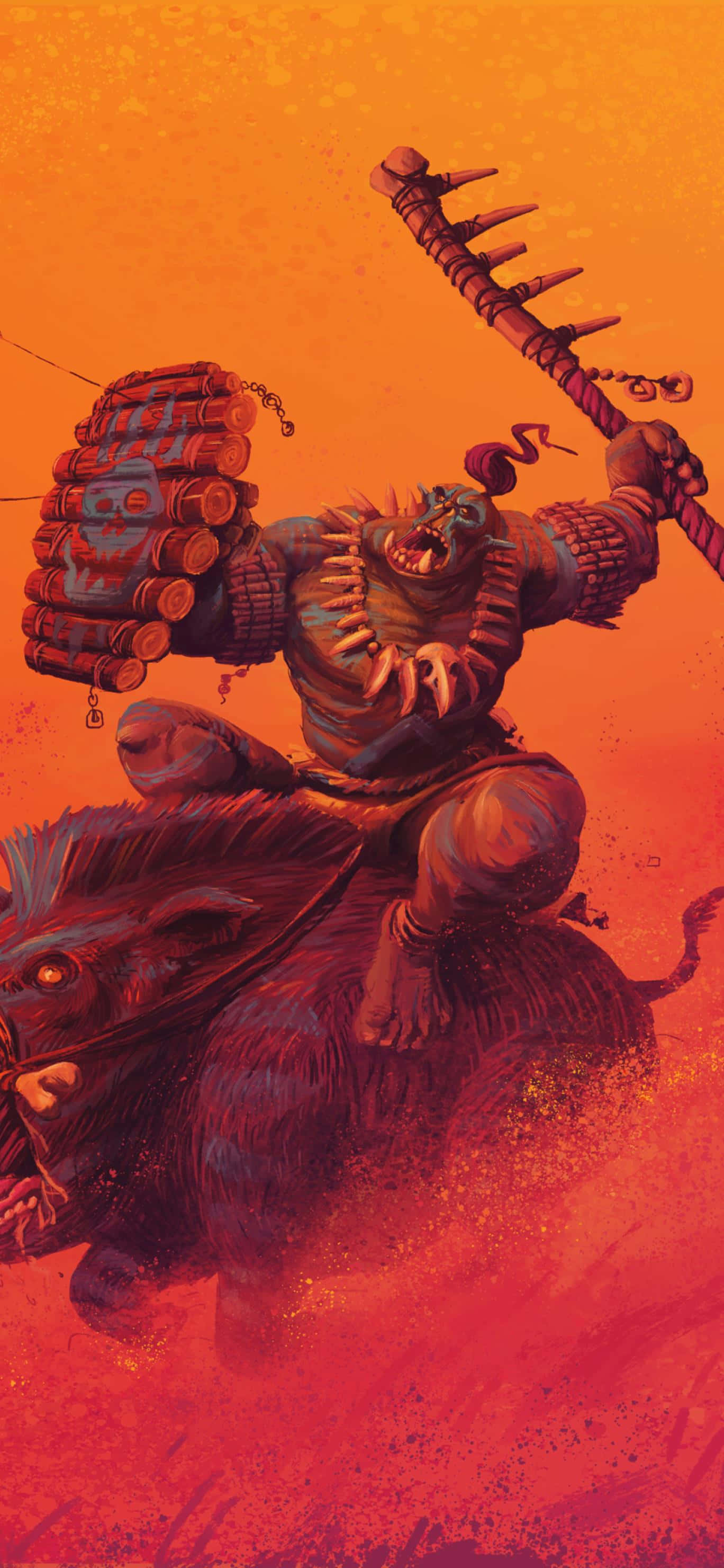 Et nærmere kig på Pixel 3XL Total War Warhammer-systemet Wallpapers