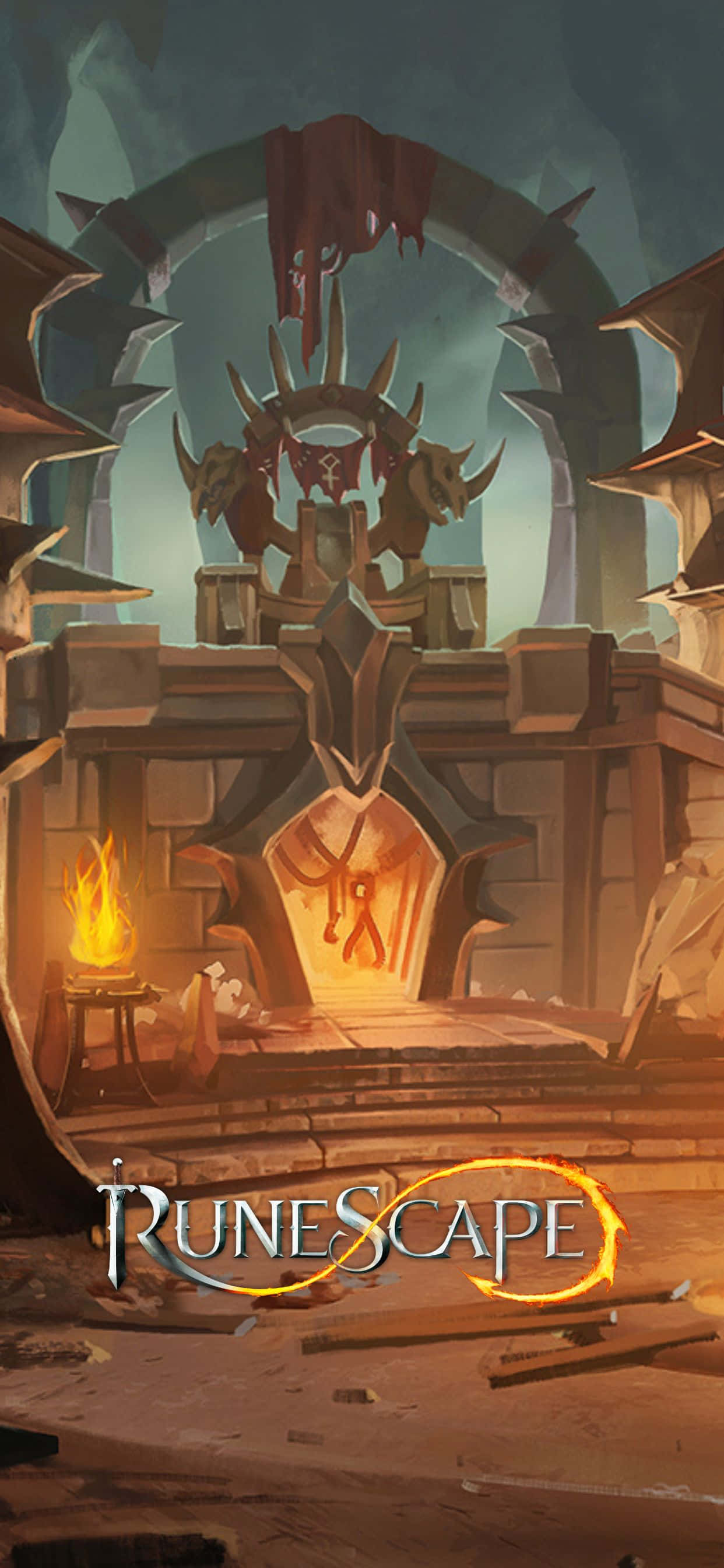 Et nyt niveau af spænding venter på iPhone Xs Max med Runescape Wallpapers