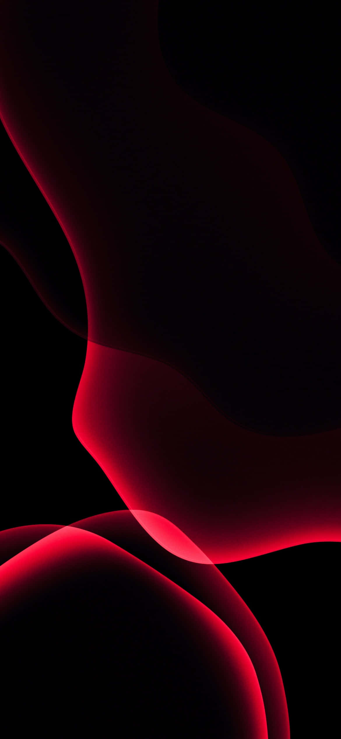 et rødt lys skinner Wallpapers