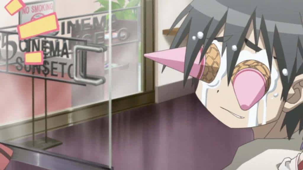 Et sjovt øjeblik fra din yndlingsanime Wallpapers