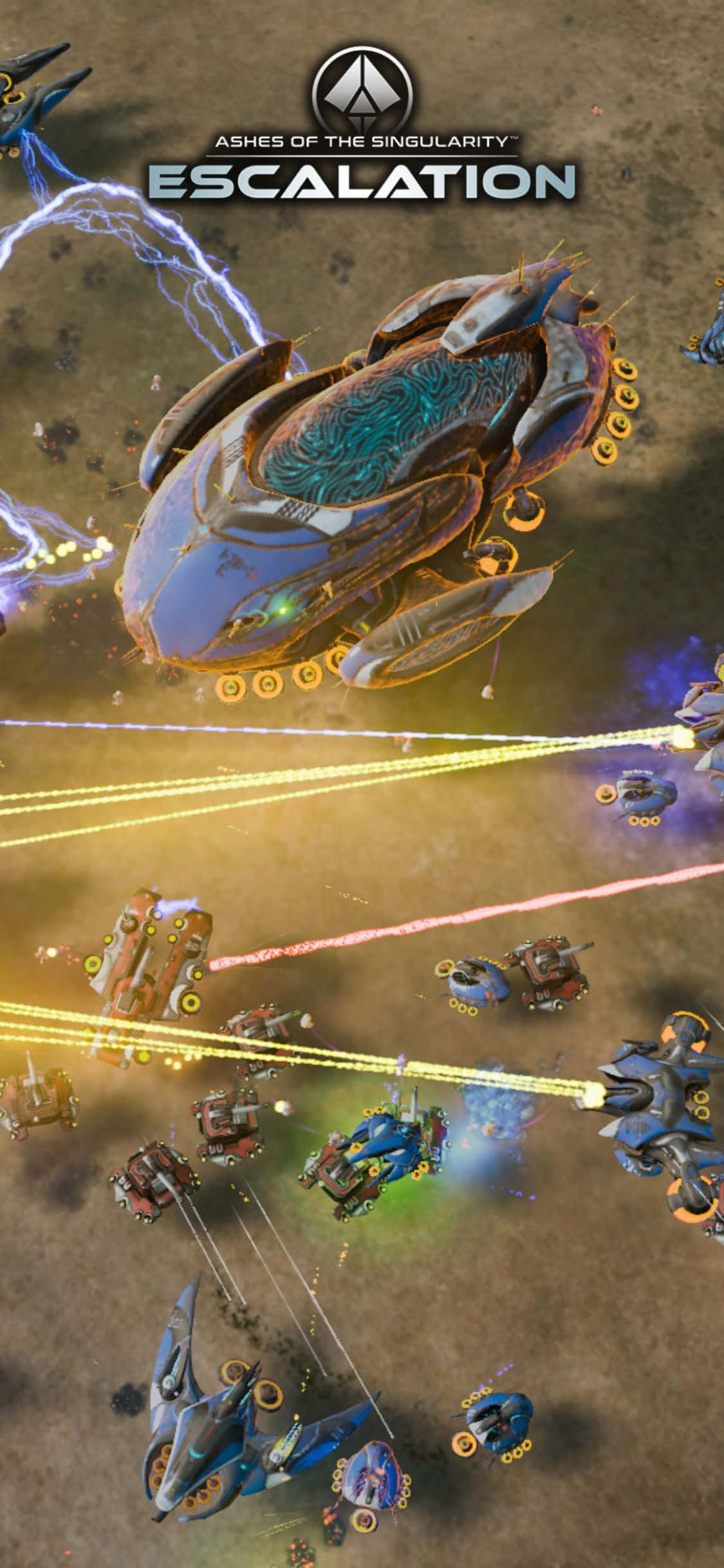 et skærmbillede af starcraft escalation Wallpapers