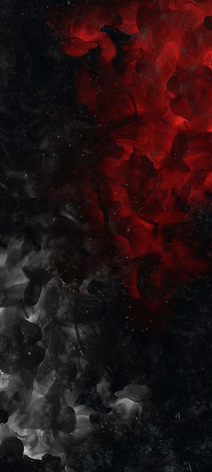et sort og rødt maleri med sort baggrund Wallpapers