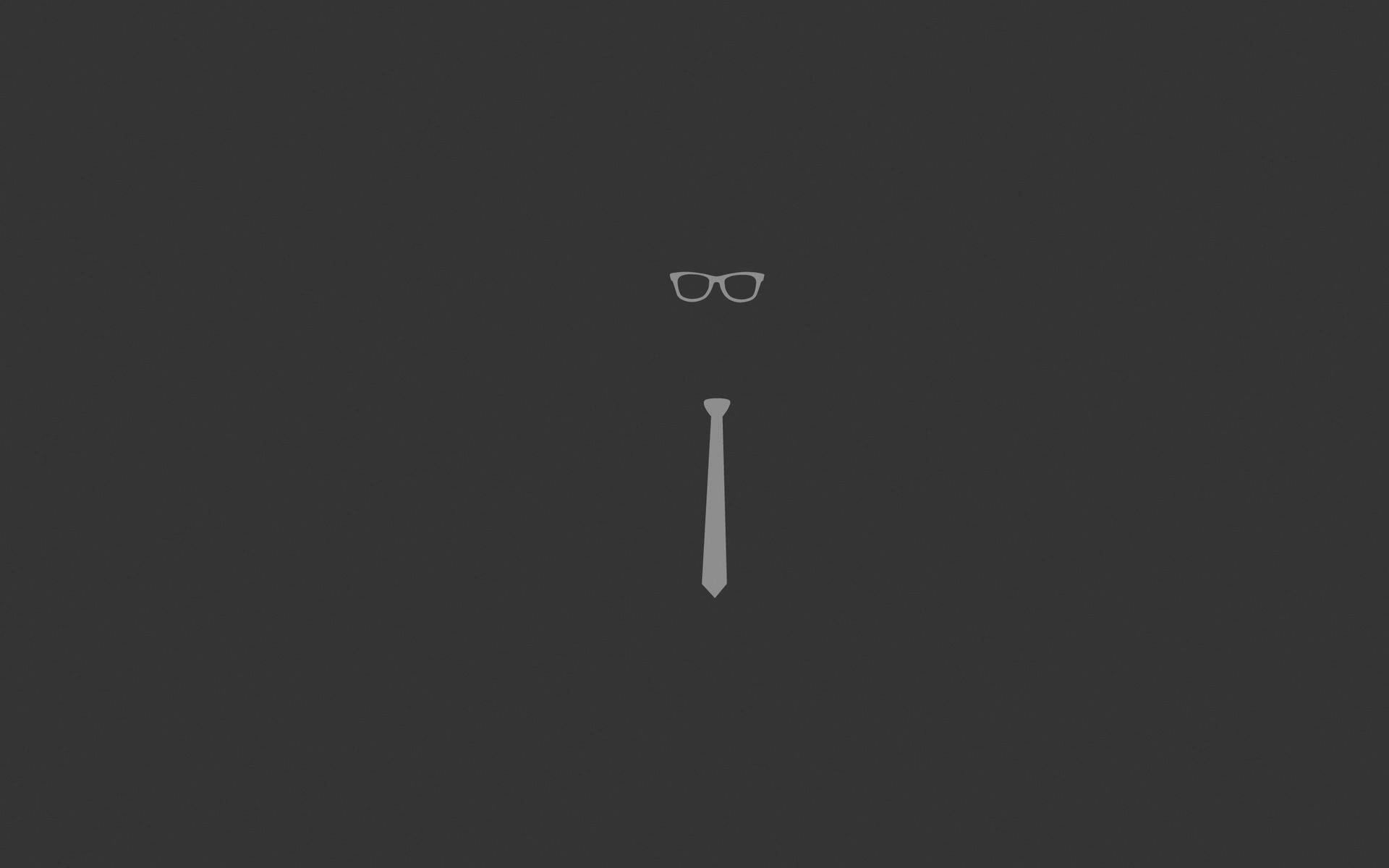 Minimalistiske briller og butterfly vektor tapet — Minimalistisk Wallpapers