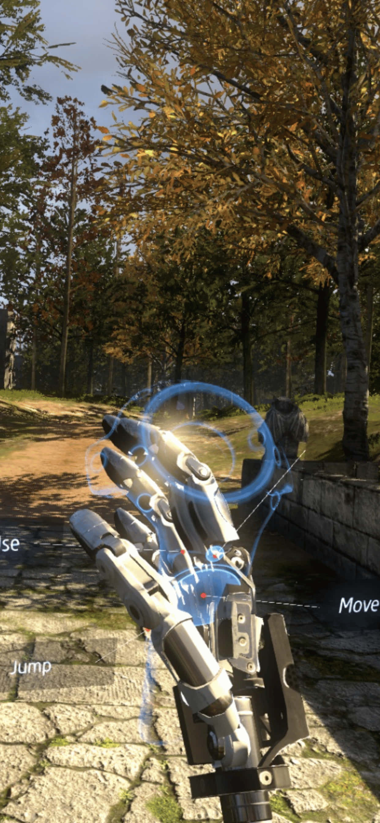 et videospil med en robotarm og en pistol Wallpapers