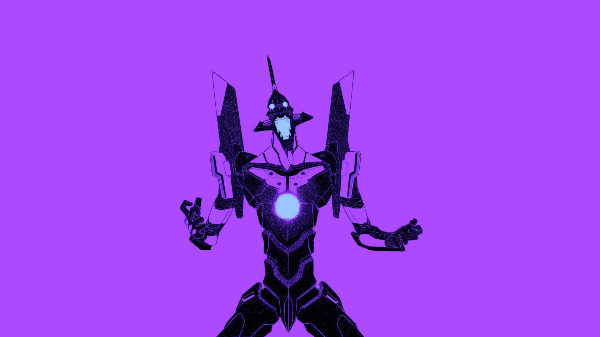 Evangelion 4K Lilla Unit-01 — Lilla Wallpapers