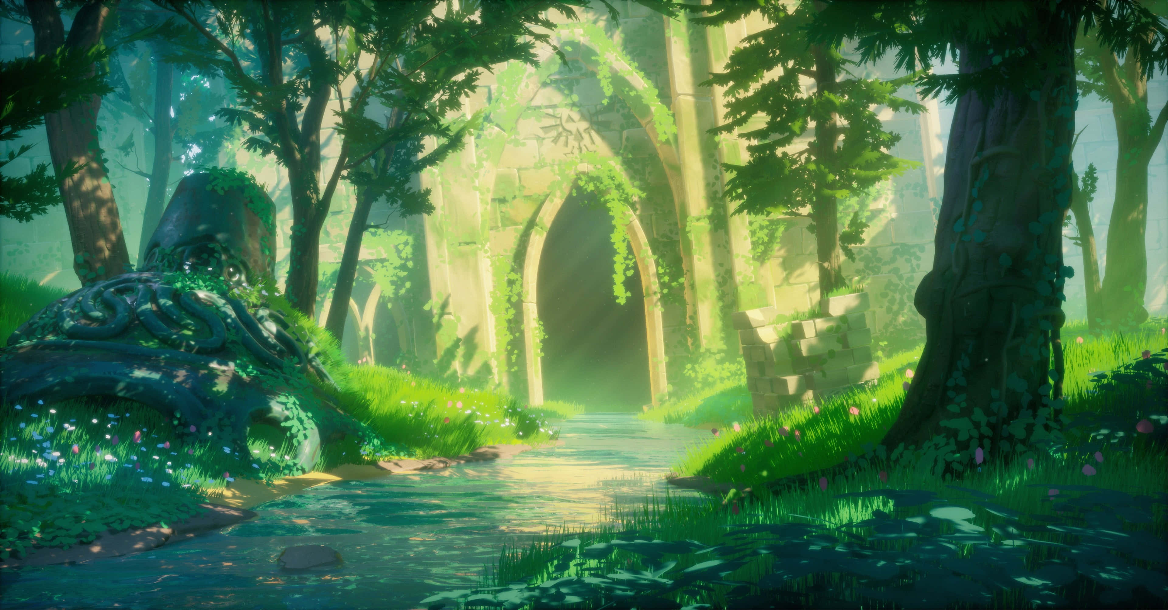 Eventyr venter i Hyrule med Link, tidens helt Wallpapers