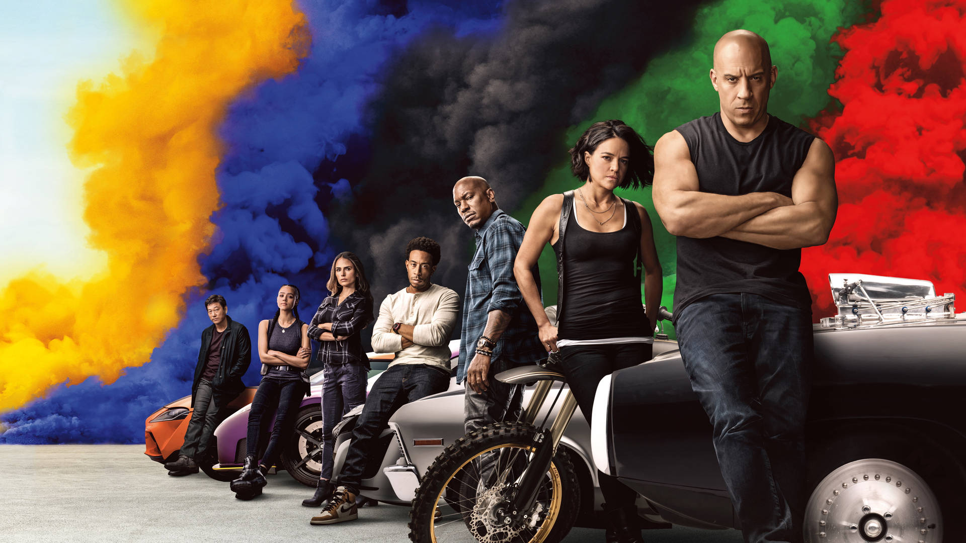F9 Film Fast And Furious Skrivebordsbaggrund — Biler Wallpapers