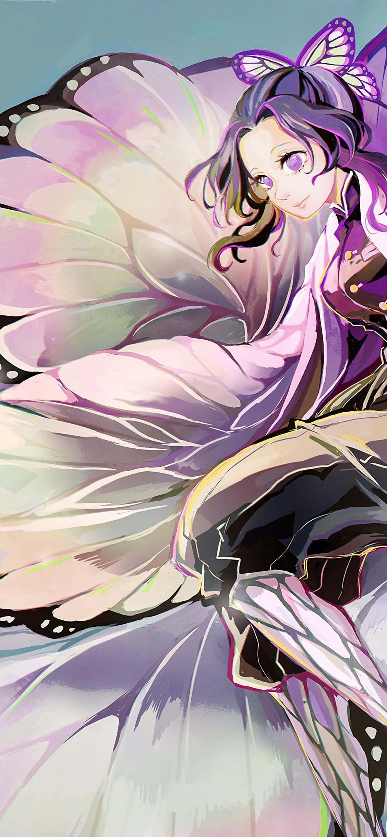 Få den ultimative beskyttelse med denne Demon Slayer iPhone 11. Wallpapers