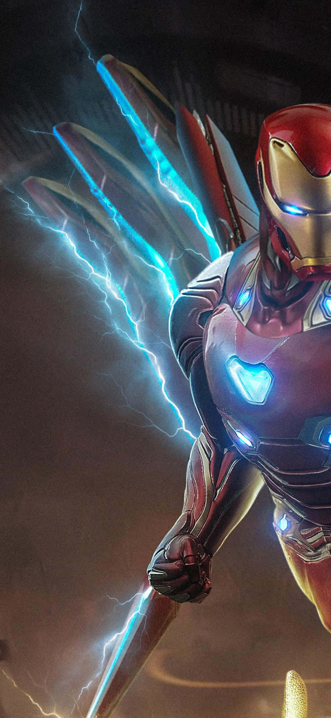 Få det elegante Iron Man-look til iPhone X Wallpapers