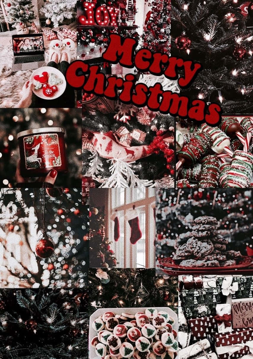 Få din juletid til at funkle med lidt juleæstetik. Wallpapers