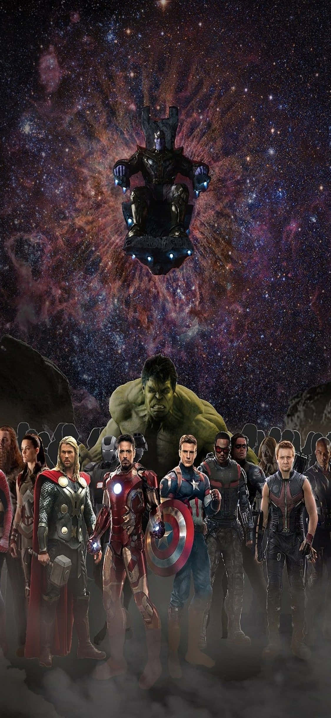 Få dine yndlings Marvel's Avengers på din nye iPhone Xs Wallpapers