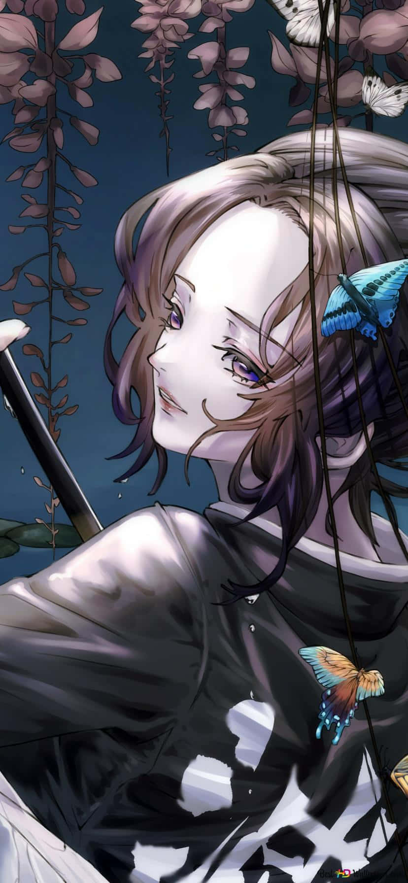 Få en dæmon-dræbende dæmon i lommen med Demon Slayer iPhone 11 Wallpapers