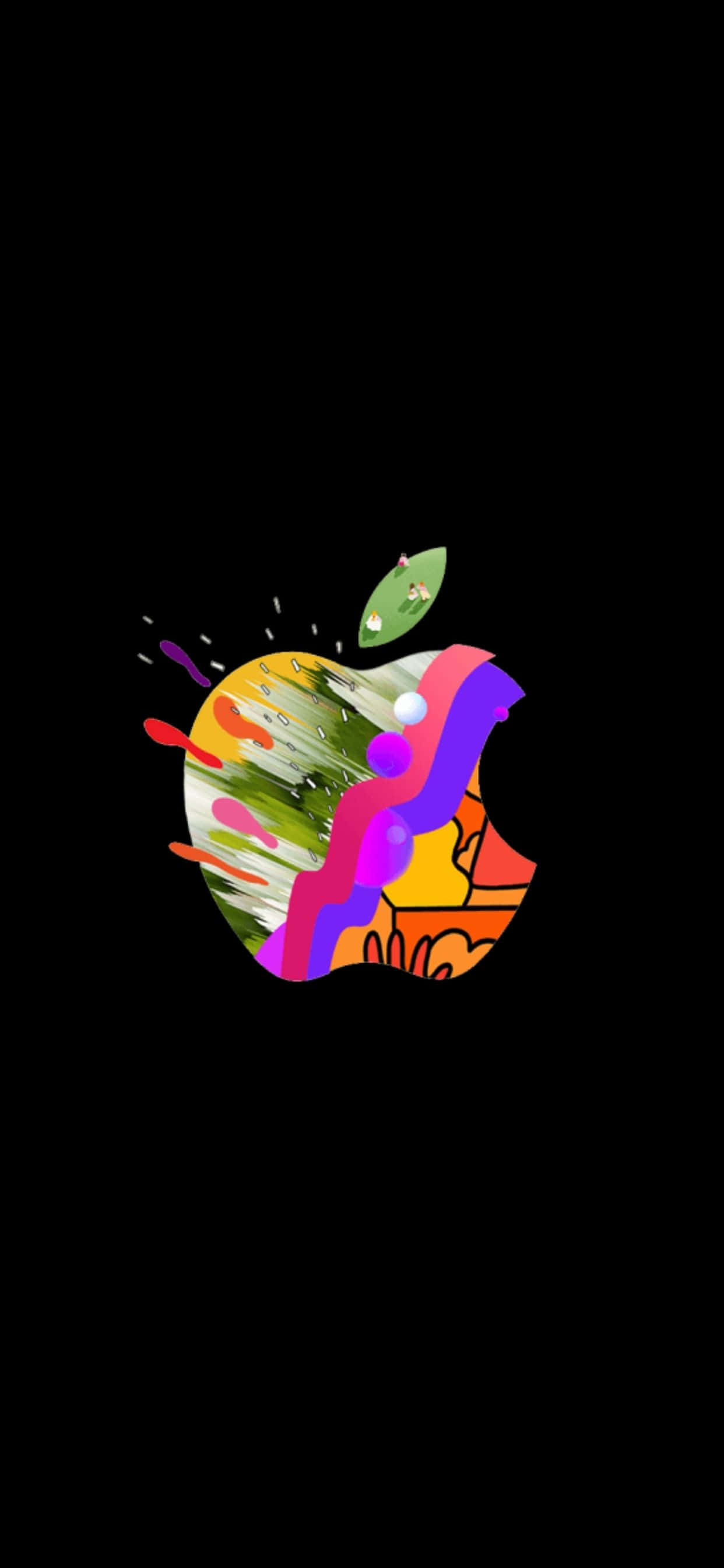 Få en fuld HD-visning på iPhone Xs Max Wallpapers