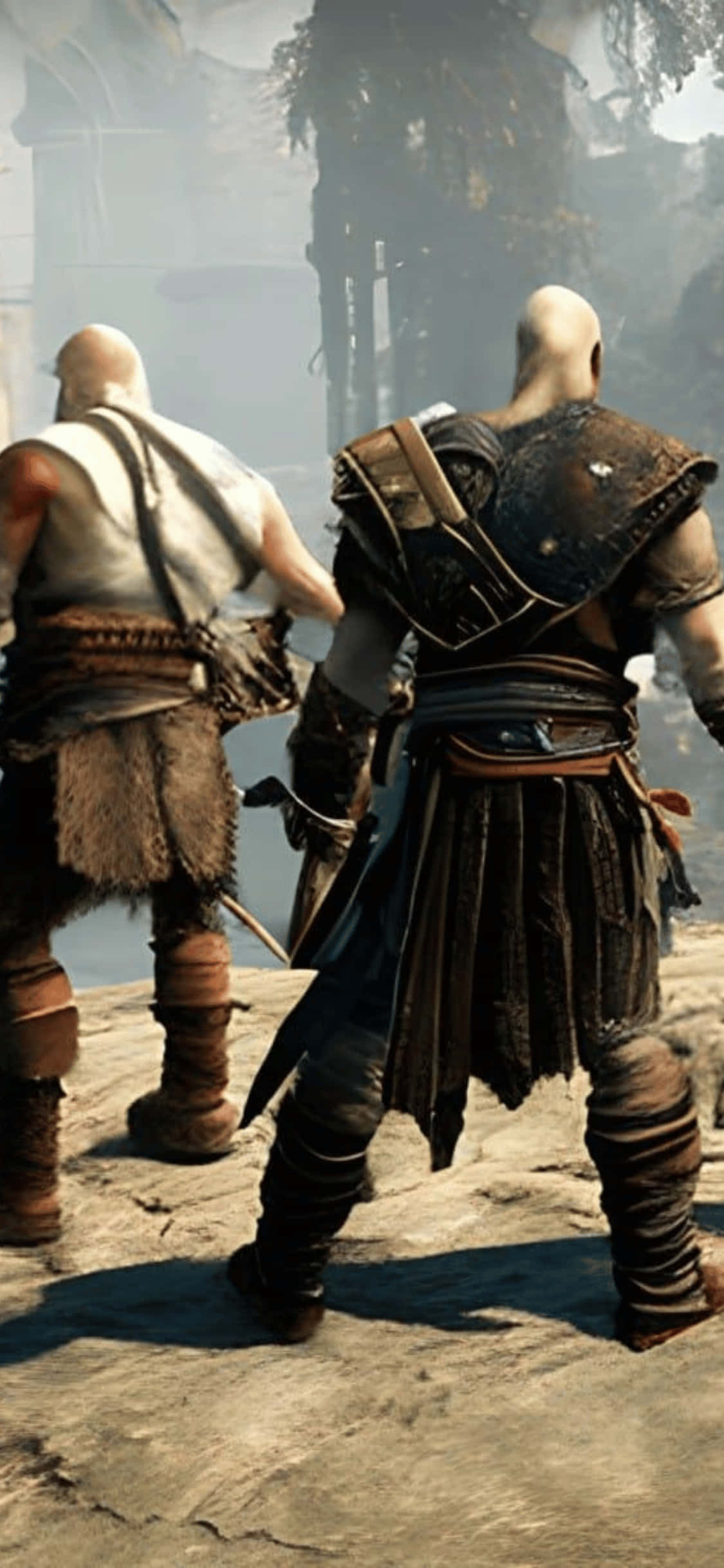 Få en intens spiloplevelse på din iPhone Xs med Mordhau Wallpapers