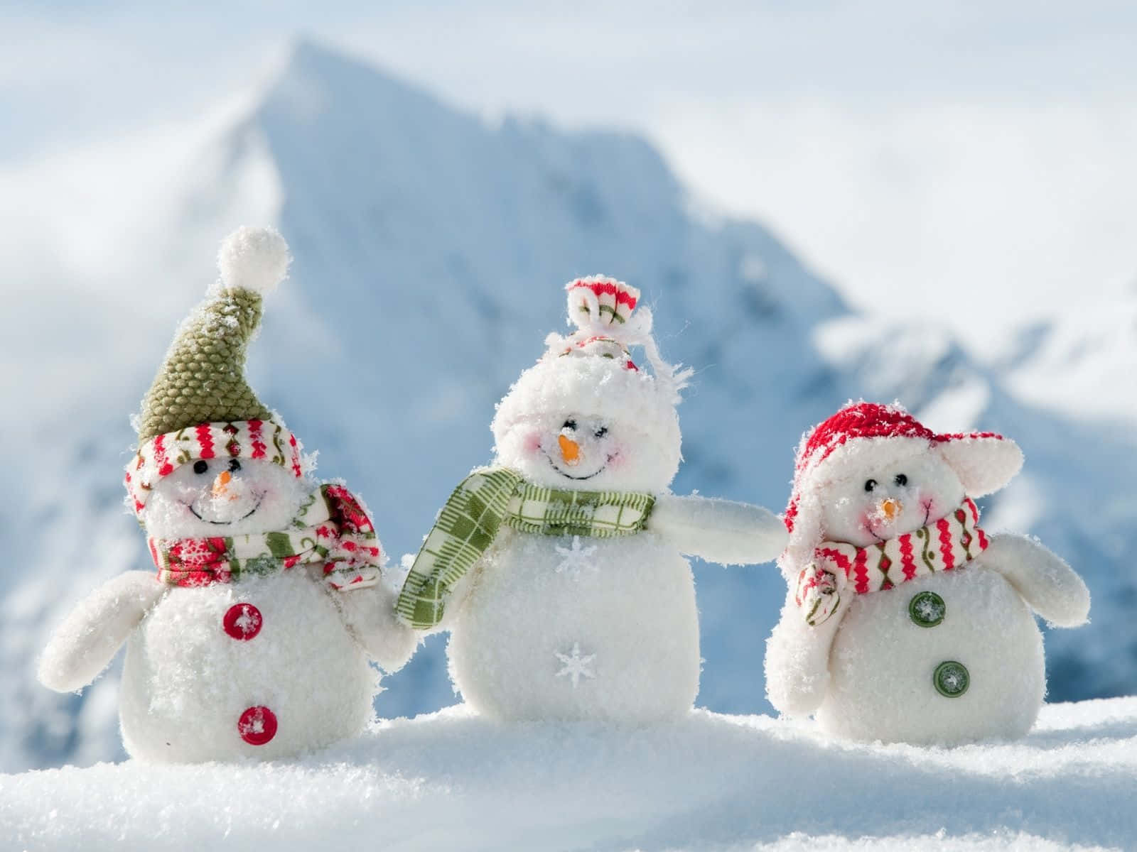 Få en sød & glædelig jul Wallpapers