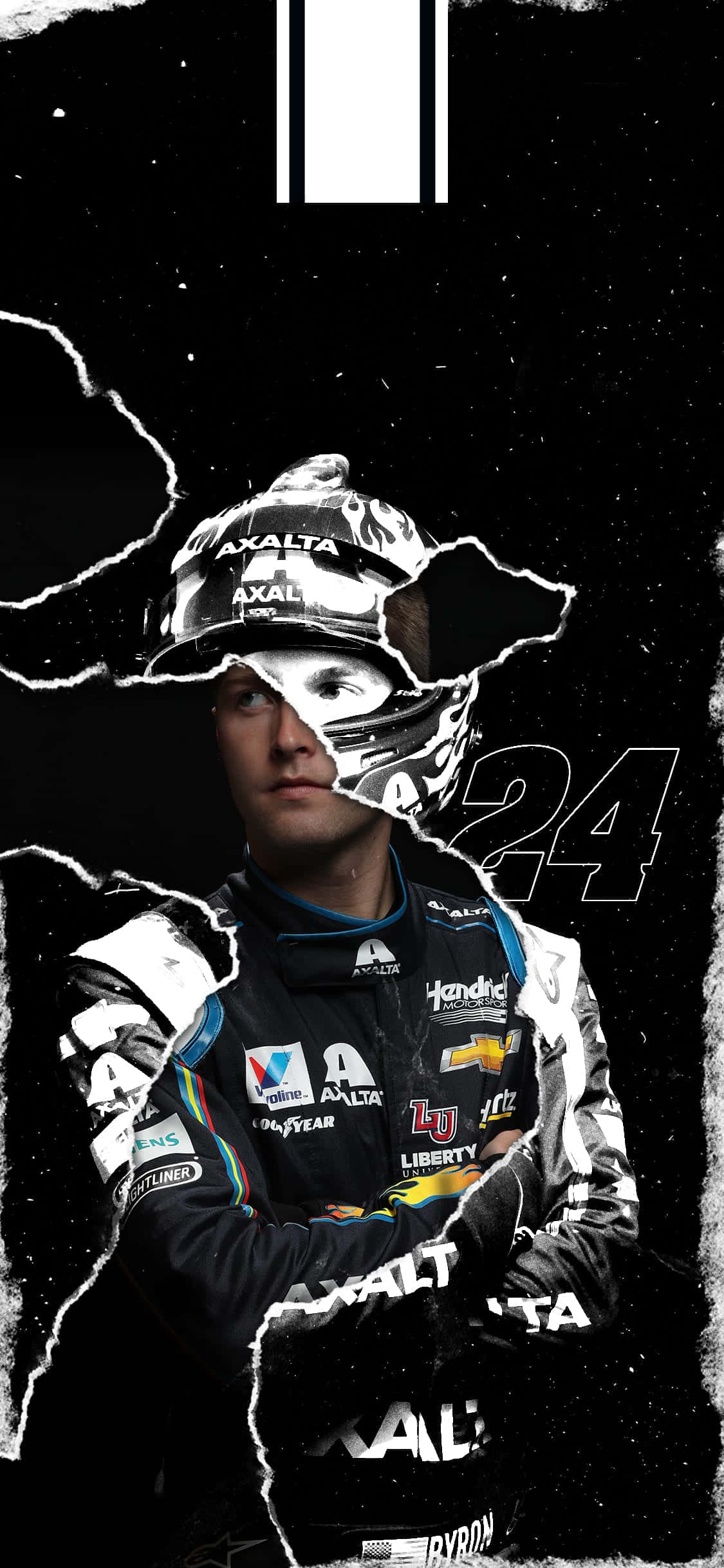 Få konkurrencefordelen med NASCAR iPhone Wallpapers