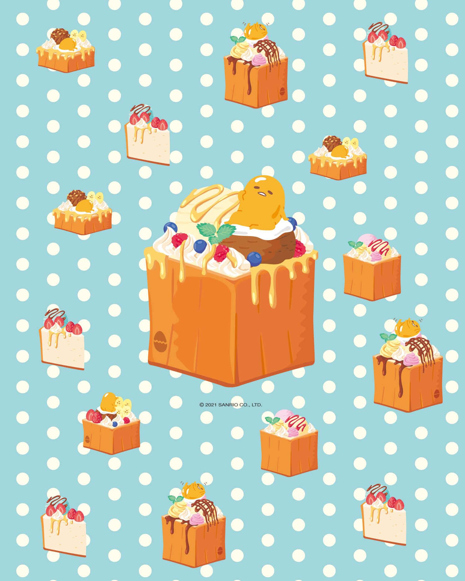 Få mere Gudetama i dit liv med den ultimative Gudetama-telefon. Wallpapers