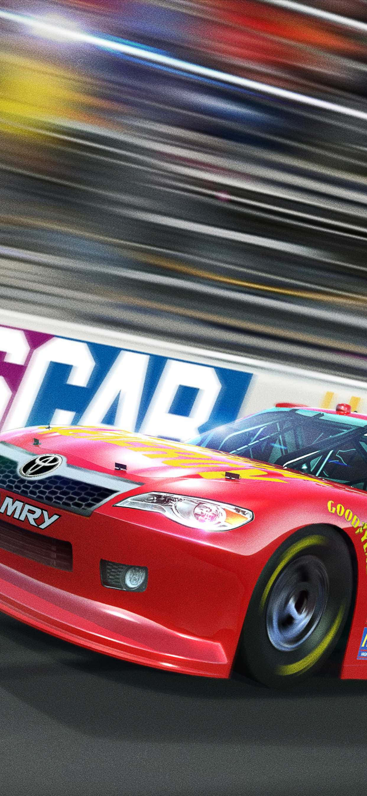 Få Nascar-raceglæden med dig på farten med iPhone Wallpapers