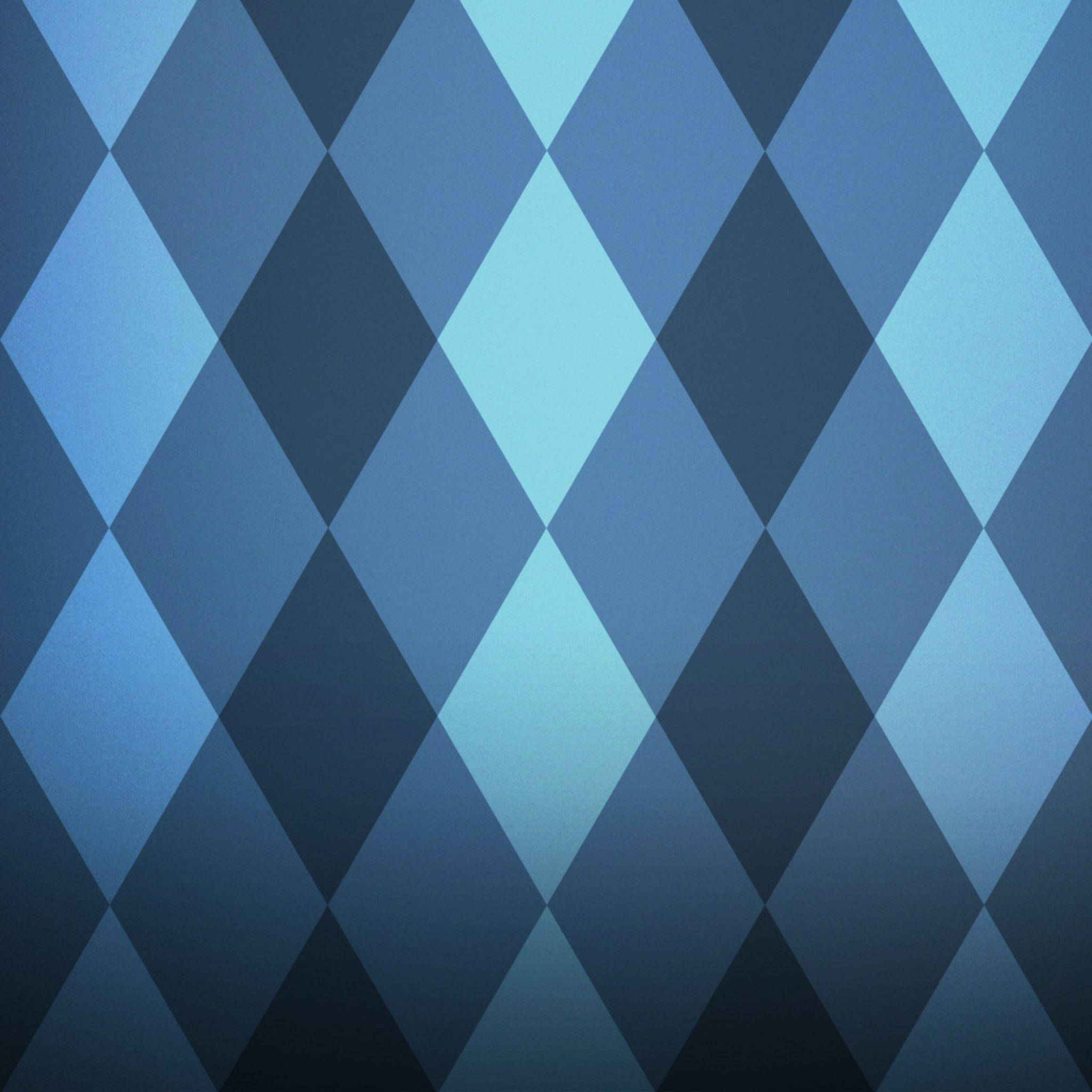 Fængslende blåt diamantmønster Wallpapers