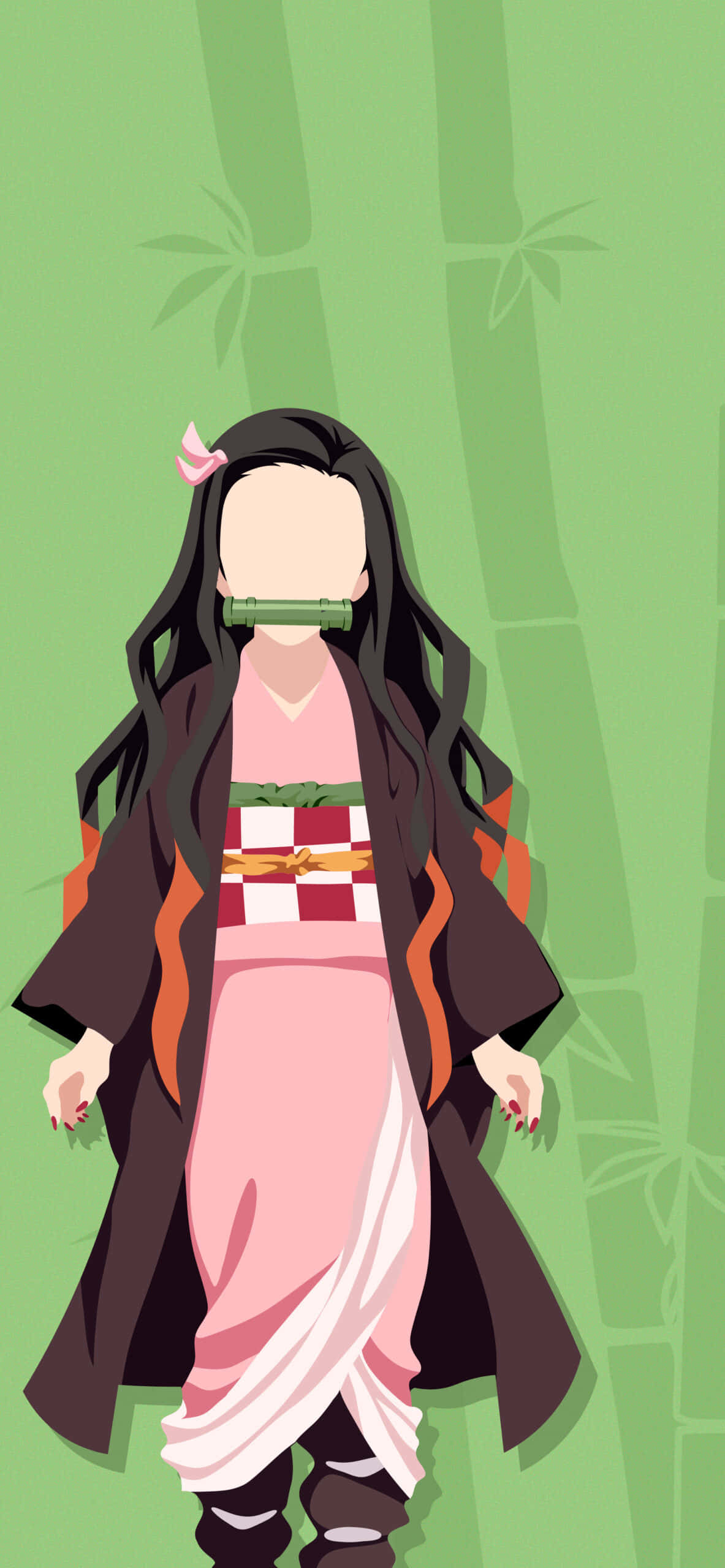 Fængslende Demon Slayer-duet: Tanjiro og Nezuko Wallpapers