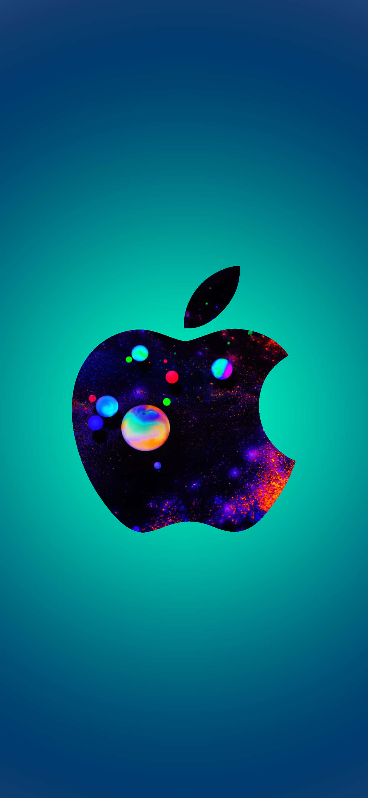 Fængslende Farverigt Bokeh Apple iPhone HD Tapet Wallpapers