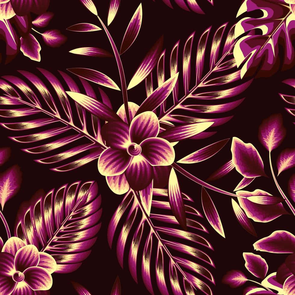 Fængslende mørk blomsterbaggrund Wallpapers