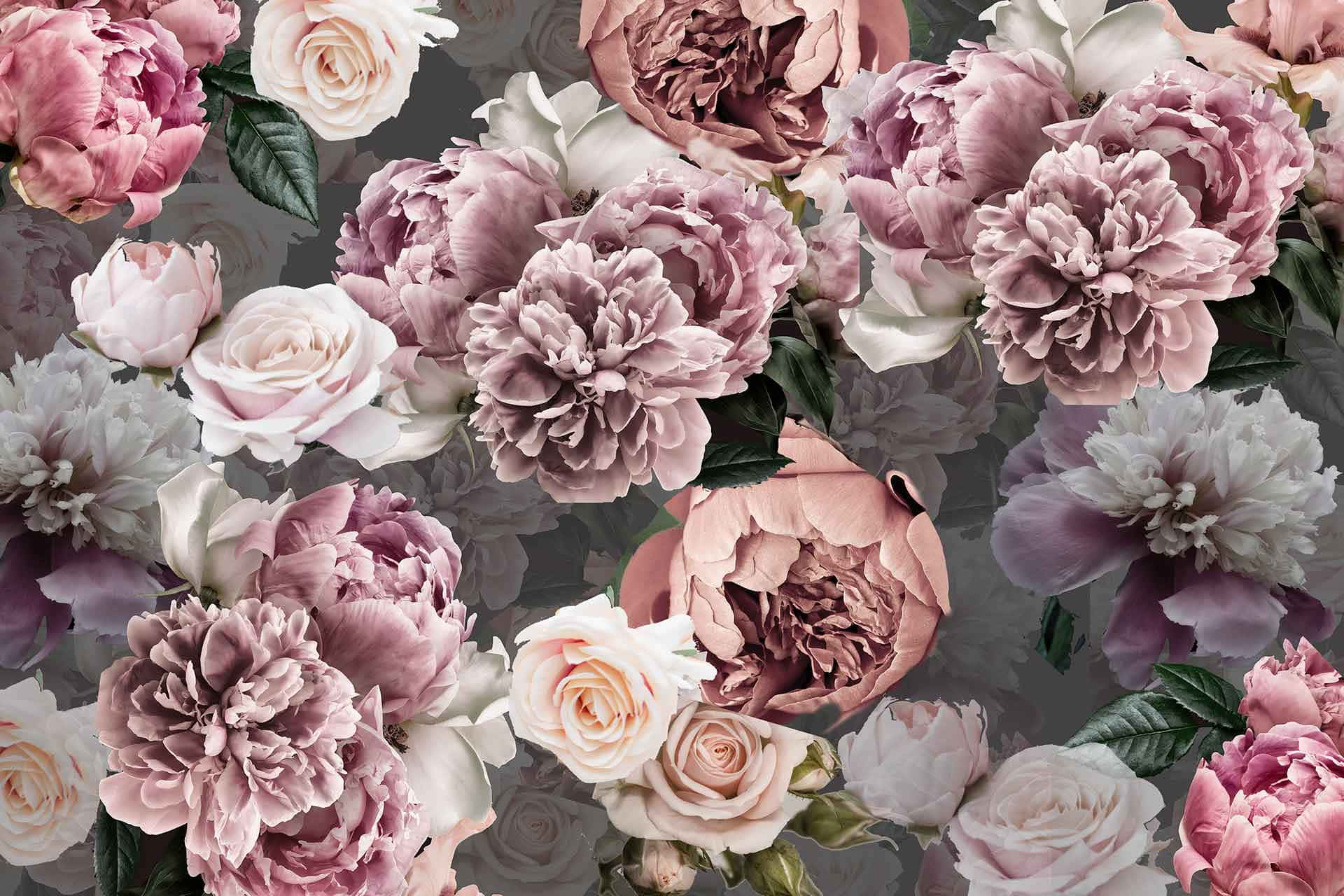 Fængslende mørk blomsterbaggrund Wallpapers