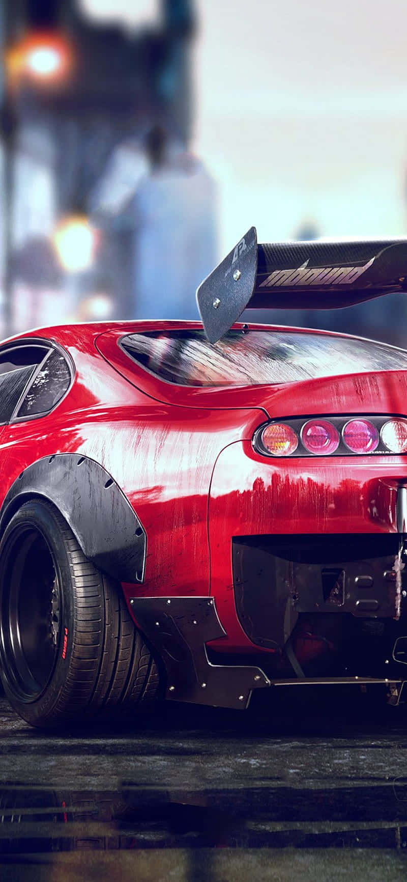 Fængslende Pixel 3 Need for Speed spilgrafik Wallpapers
