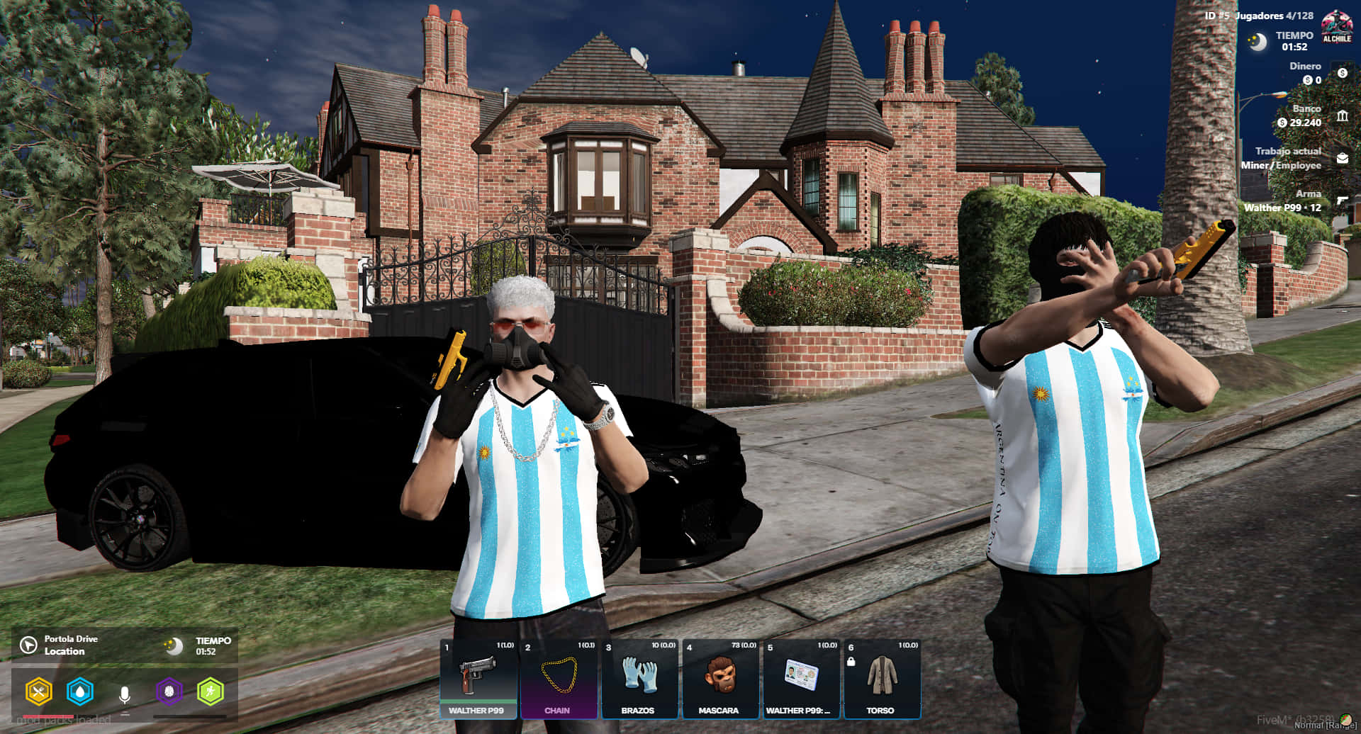 GTA 5-bande, Argentina, bil, shirt PNG, aura, bror.