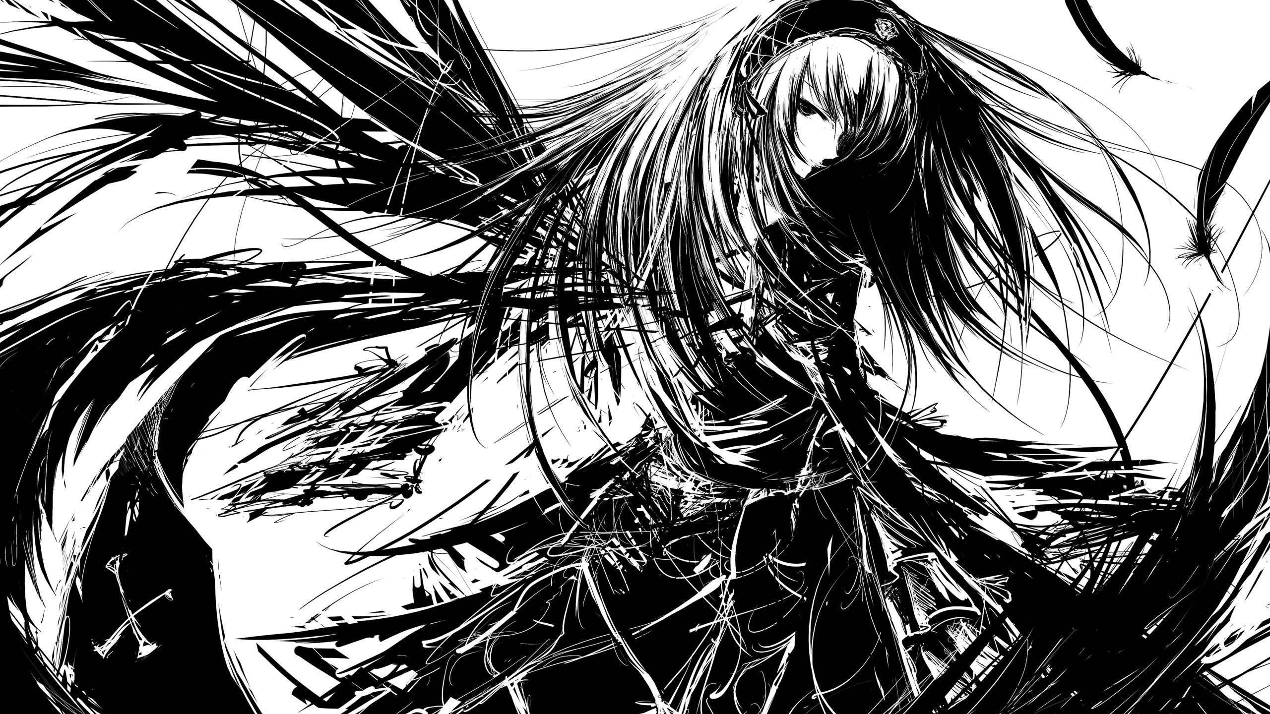 Faldet Engel Edgy Anime Profilbillede Wallpapers