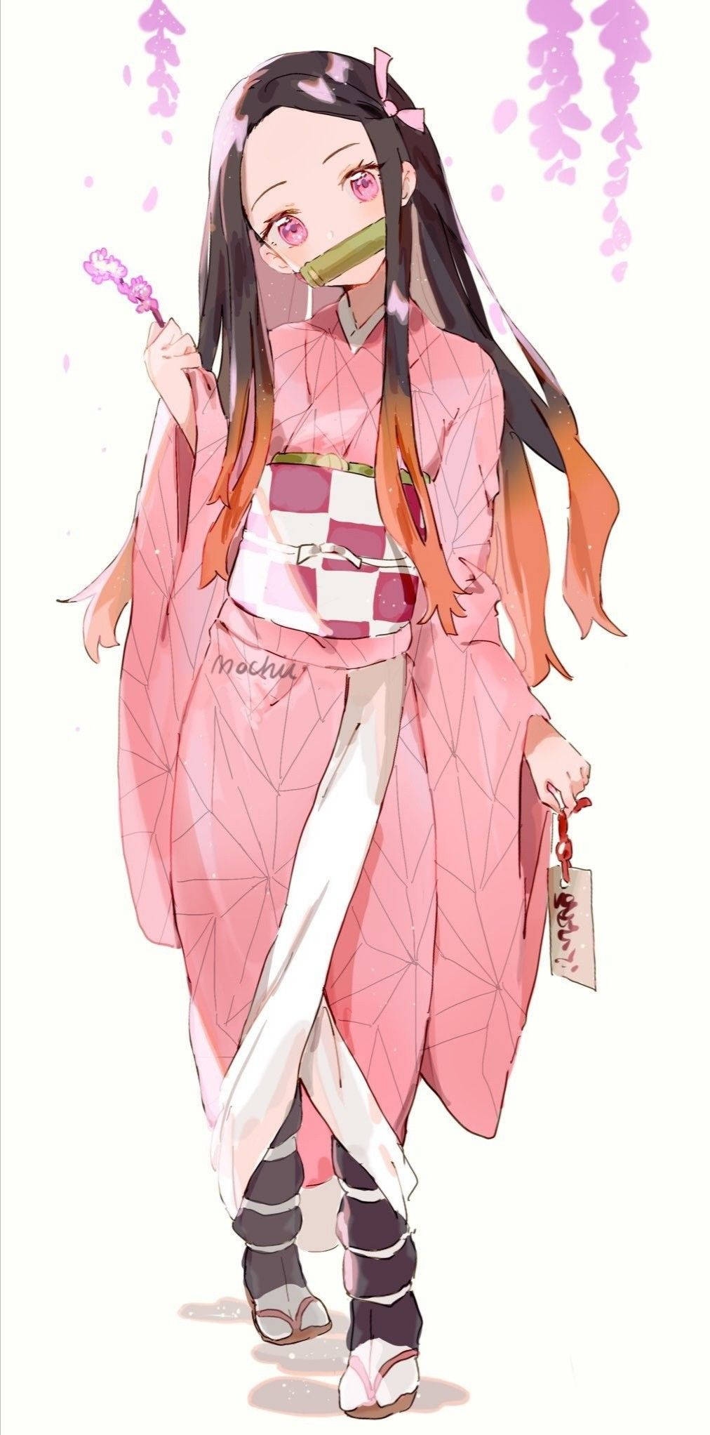 Fan Kunst Demon Slayer Nezuko Wallpapers