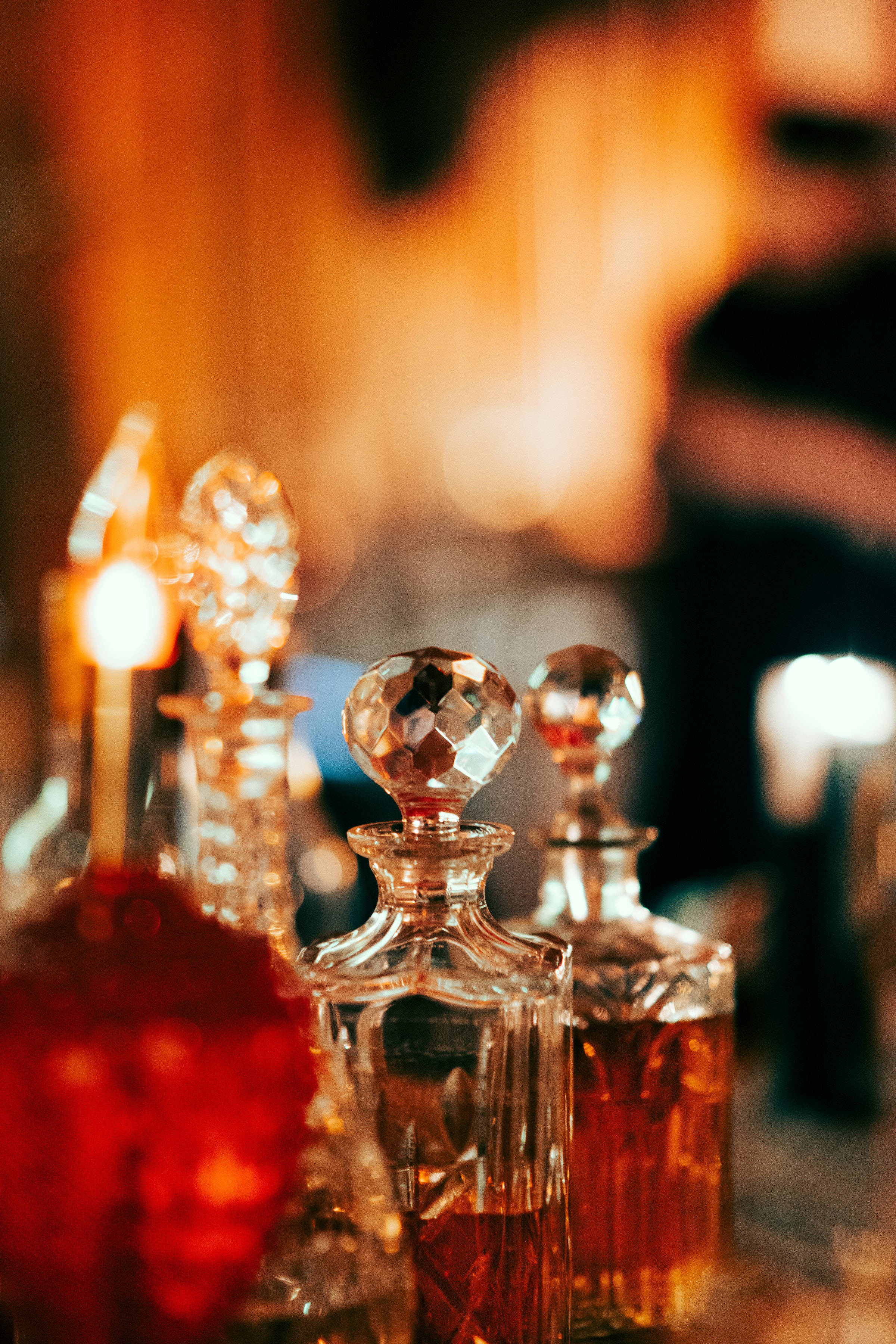 Fancy Alkohol Whisky Glas Flasker Wallpapers