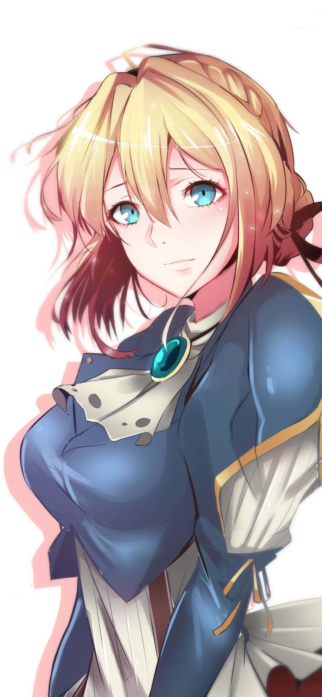 "Fang hvert øjeblik med Violet Evergarden iPhone" Wallpapers