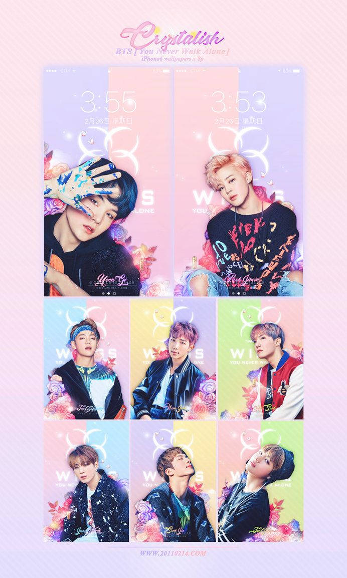 Fang KPop-bandet BTS i fuldt flor - der glæder fans med en hjertevarm optræden Wallpapers