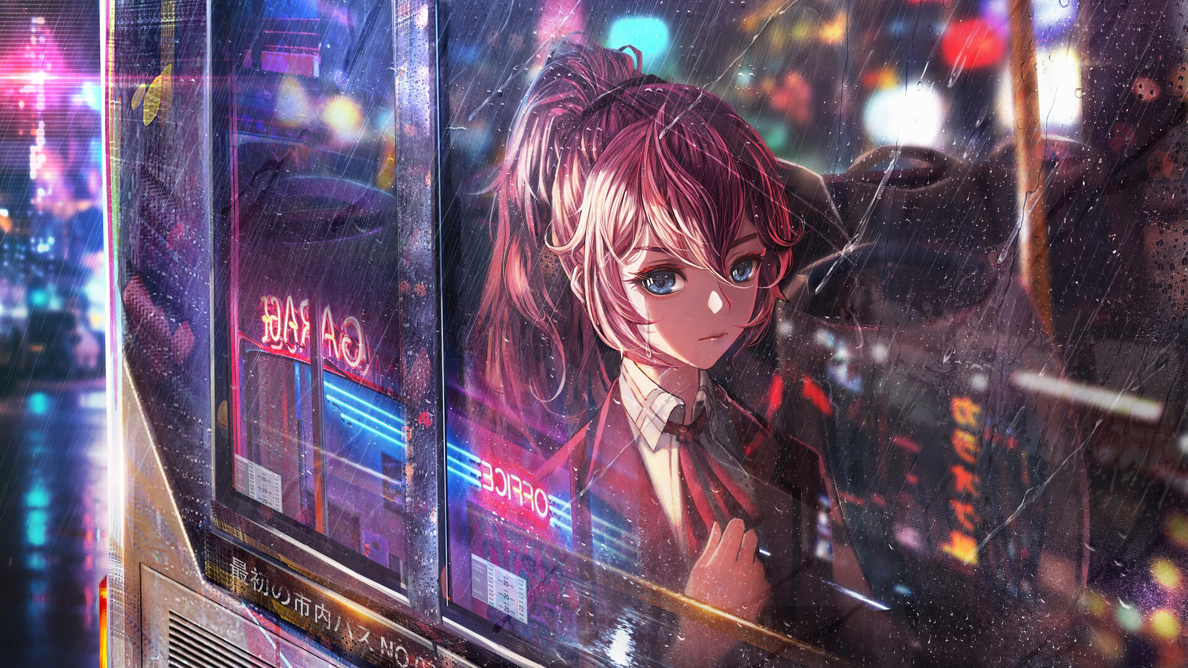 Fantastisk 4K Anime Landskab Wallpapers
