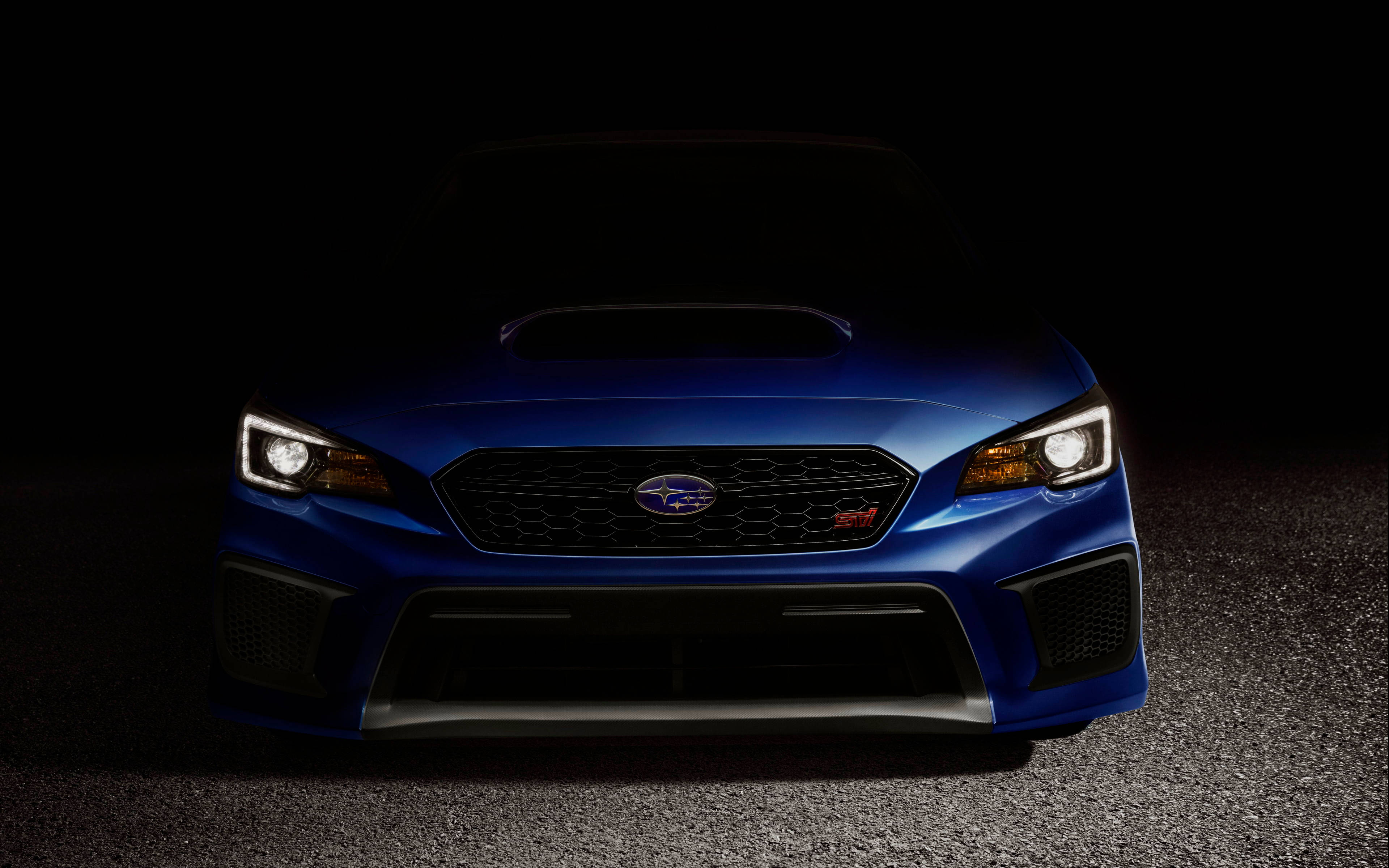 Fantastisk 4K-billede af Subaru WRX STI i bevægelse Wallpapers