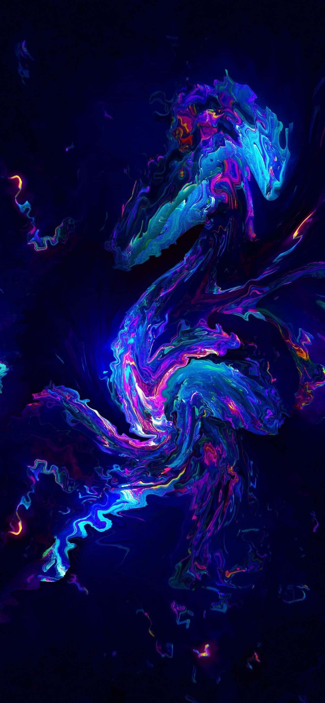 Fantastisk abstrakt cool iPhone-baggrund Wallpapers