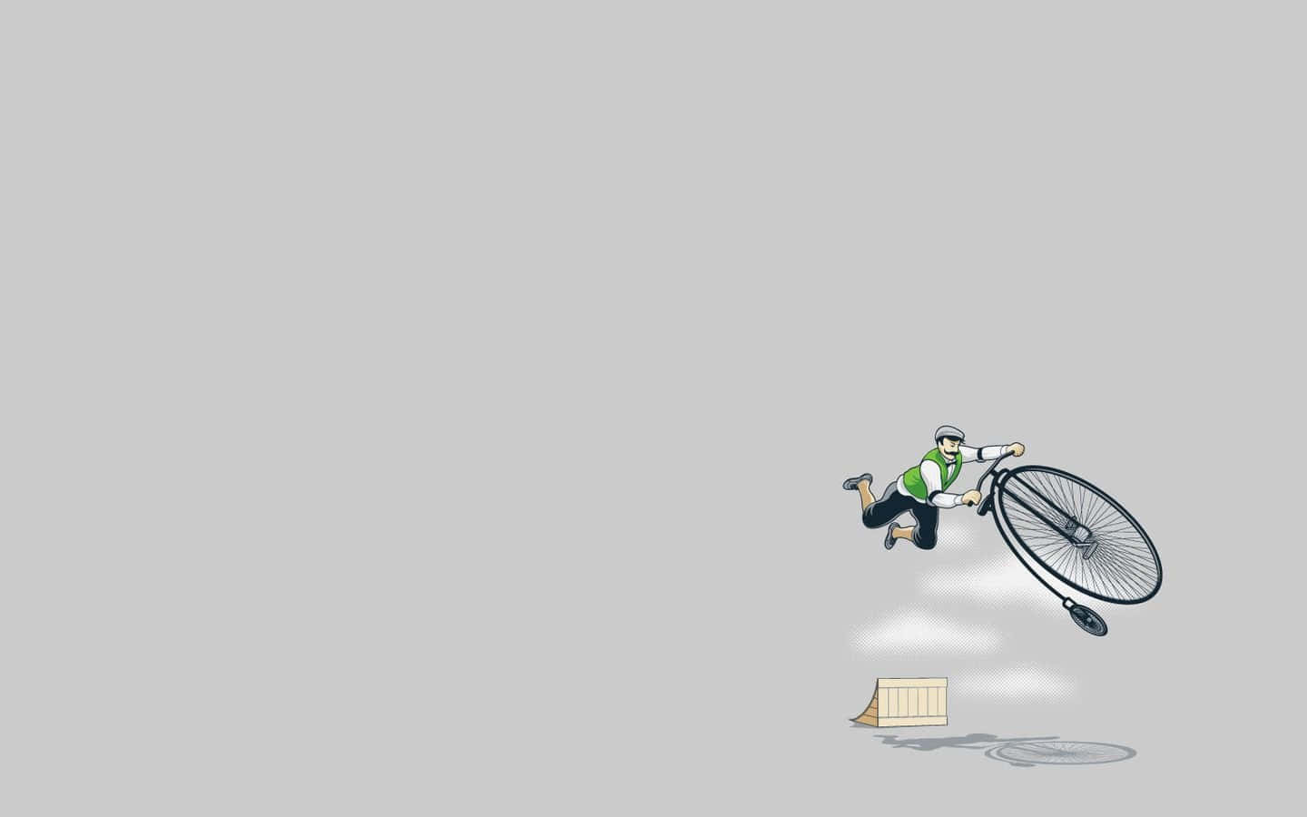 Fantastisk Enhjuling Sjov Simpel Skrivebord Wallpapers