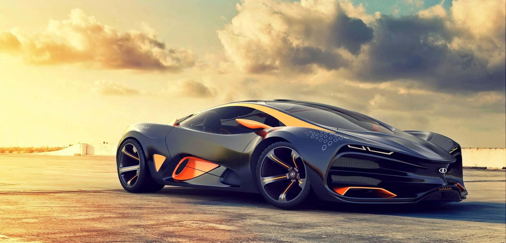 Fantastisk HD-bil i levende detaljer Wallpapers