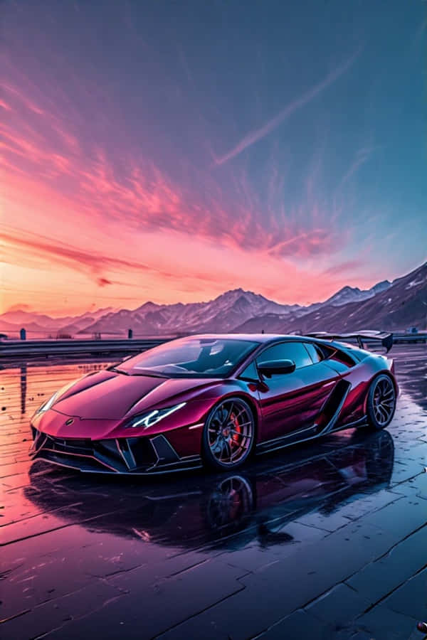 Fantastisk Lamborghini-bil 4K Wallpapers