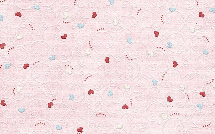Fantastisk lyserødt hjerte Wallpapers