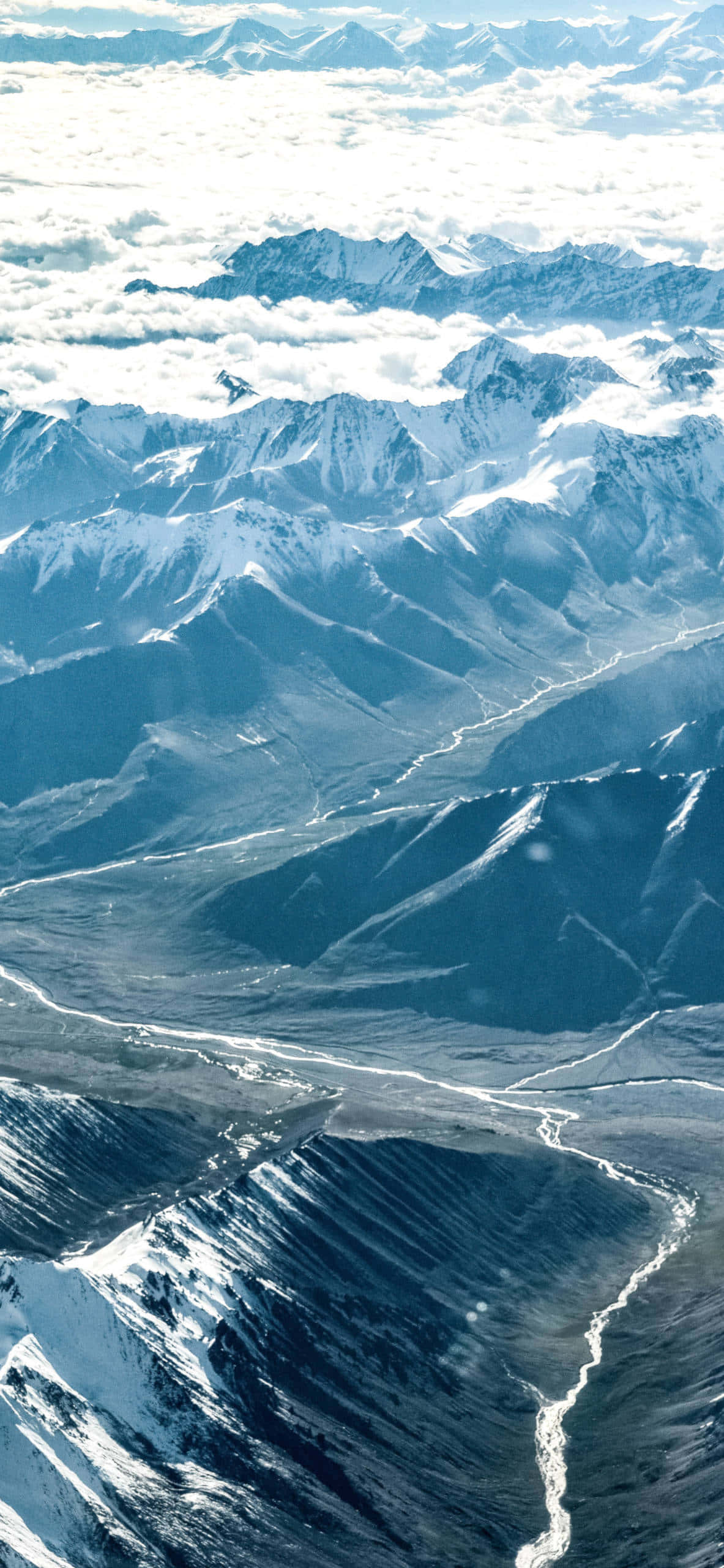 Fantastiske udsigter over Himalaya Wallpapers