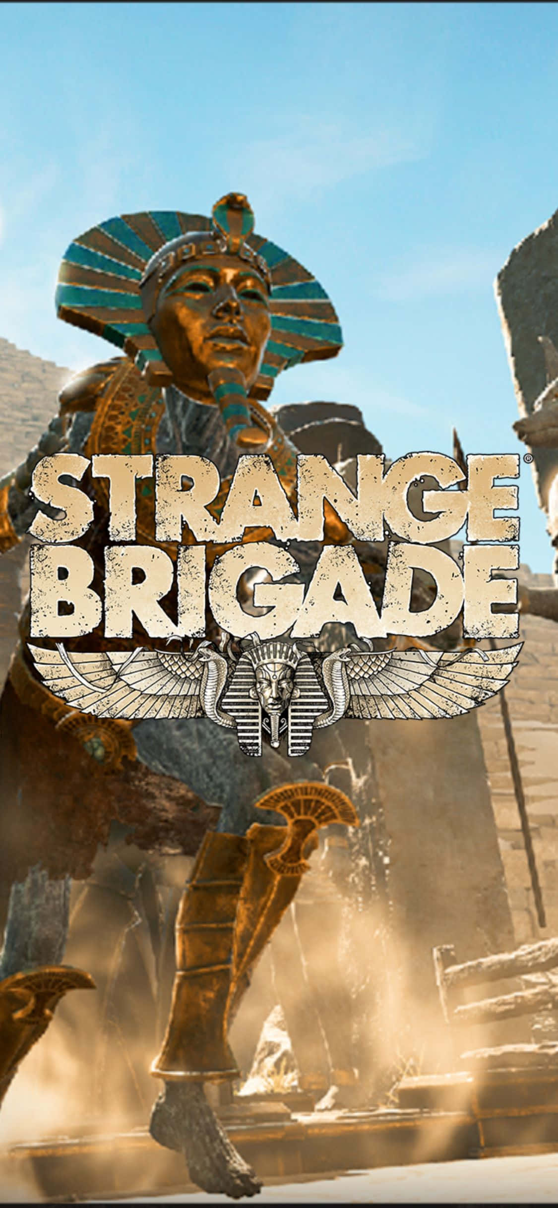 Farao Store Pyramide Af Bes iPhone X Strange Brigade Baggrund Wallpapers