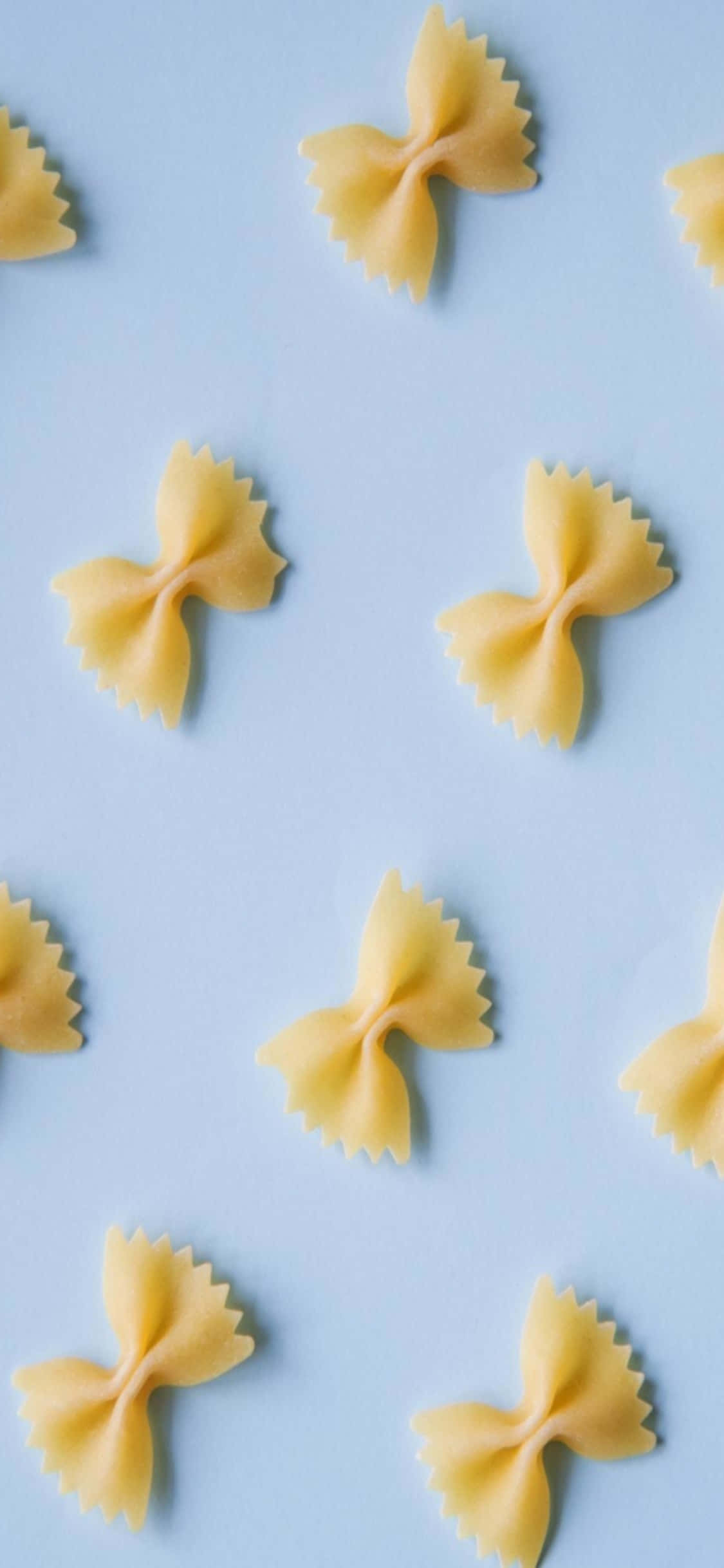 Farfalle iPhone X Pasta Baggrund Wallpapers